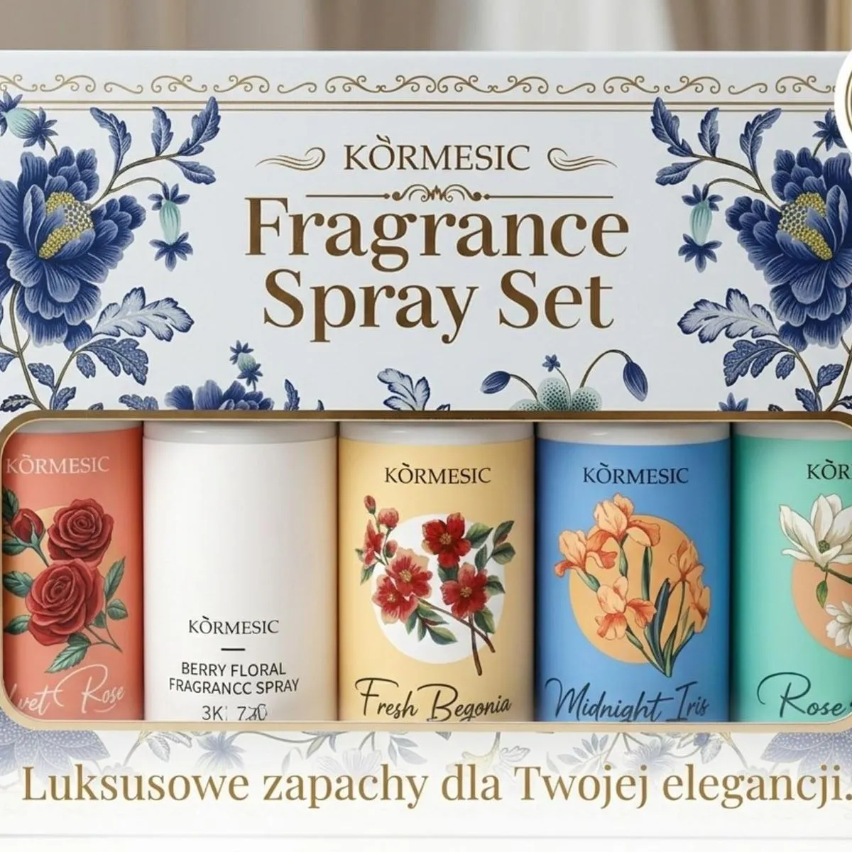 Zestaw Spray Perfume Kormesic 5x35ml