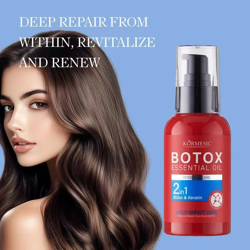 Kormesic Botox Esencja Olej do Włosów 2w1 Botox + Keratyna