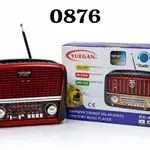 Radio wielofunkcyjne Yugang RX-458BTS FM/USB/Bluetooth/Solar