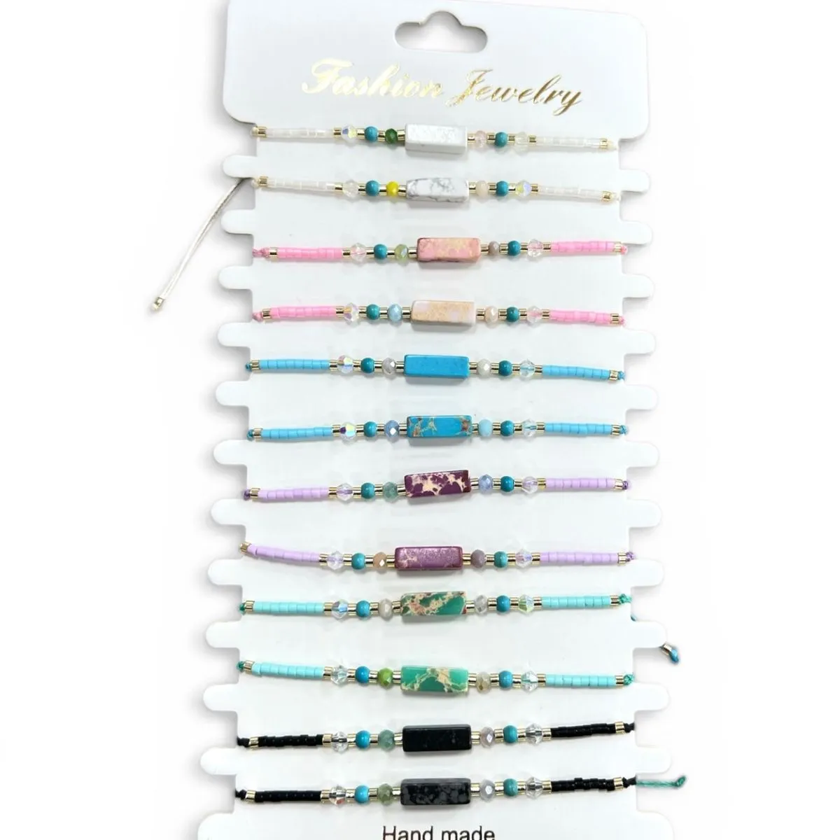 Bransoletki Fashion Jewelry TT-2674, 12 szt w opakowaniu