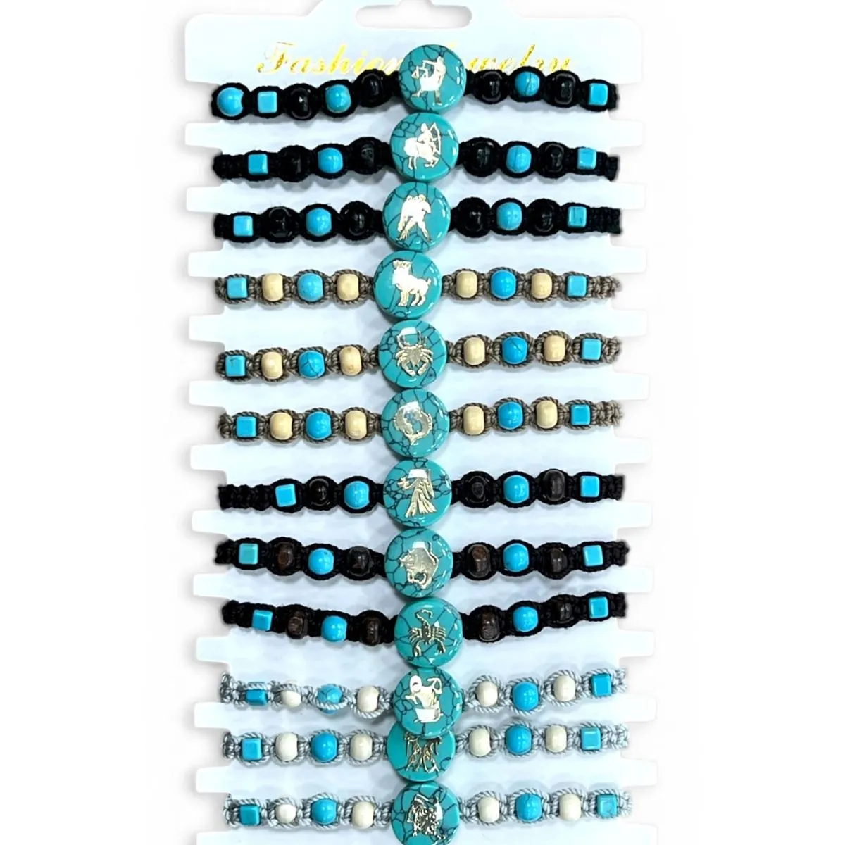 Bransoletki damskie z koralikami i zawieszkami TT-6254