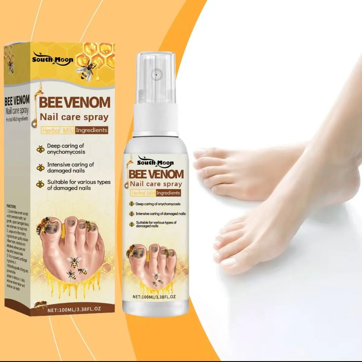 Smooth Moon Bee Venom Spray do Paznokci 100ml