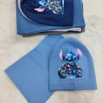 Komplet Czapka Komin Dziecięcy Stitch