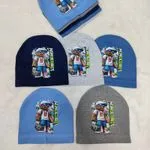 Czapki dziecięce Minecraft beanie 6 szt. w paczce