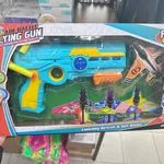 Pistolety Flying Gun wyrzutnia samolotów i strzałek, światło/dźwięk