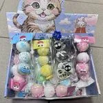 Zabawka Squeeze Toys Gniotki Kulki z Zawieszką 16 szt.