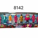 Figurki Squid Game Zestaw Postaci - 6 szt