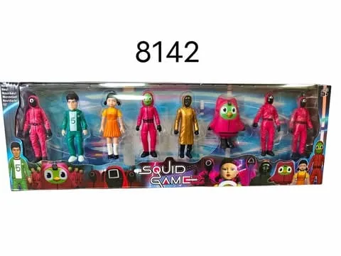 Figurki Squid Game Zestaw Postaci - 6 szt