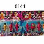 Figurki Squid Game 2 Zestaw 4 sztuki - Blister 6 szt
