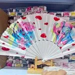 Wachlarz składany Stitch i Angel motyw Amor - 24 szt. Mix