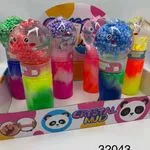 Crystal Mud Slime z kuleczkami, głowa pandy, 12 szt.