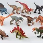 Zestaw 12 realistycznych figurek dinozaurów