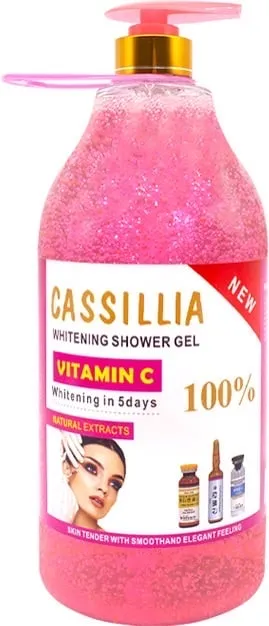 Żel pod prysznic Cassillia Whitening Vitamin C z pompką 100%