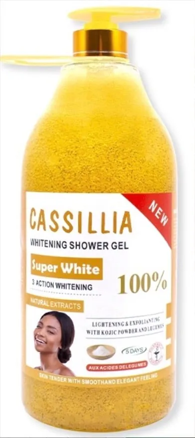 Żel pod prysznic Cassillia Whitening Super White rozjaśniający