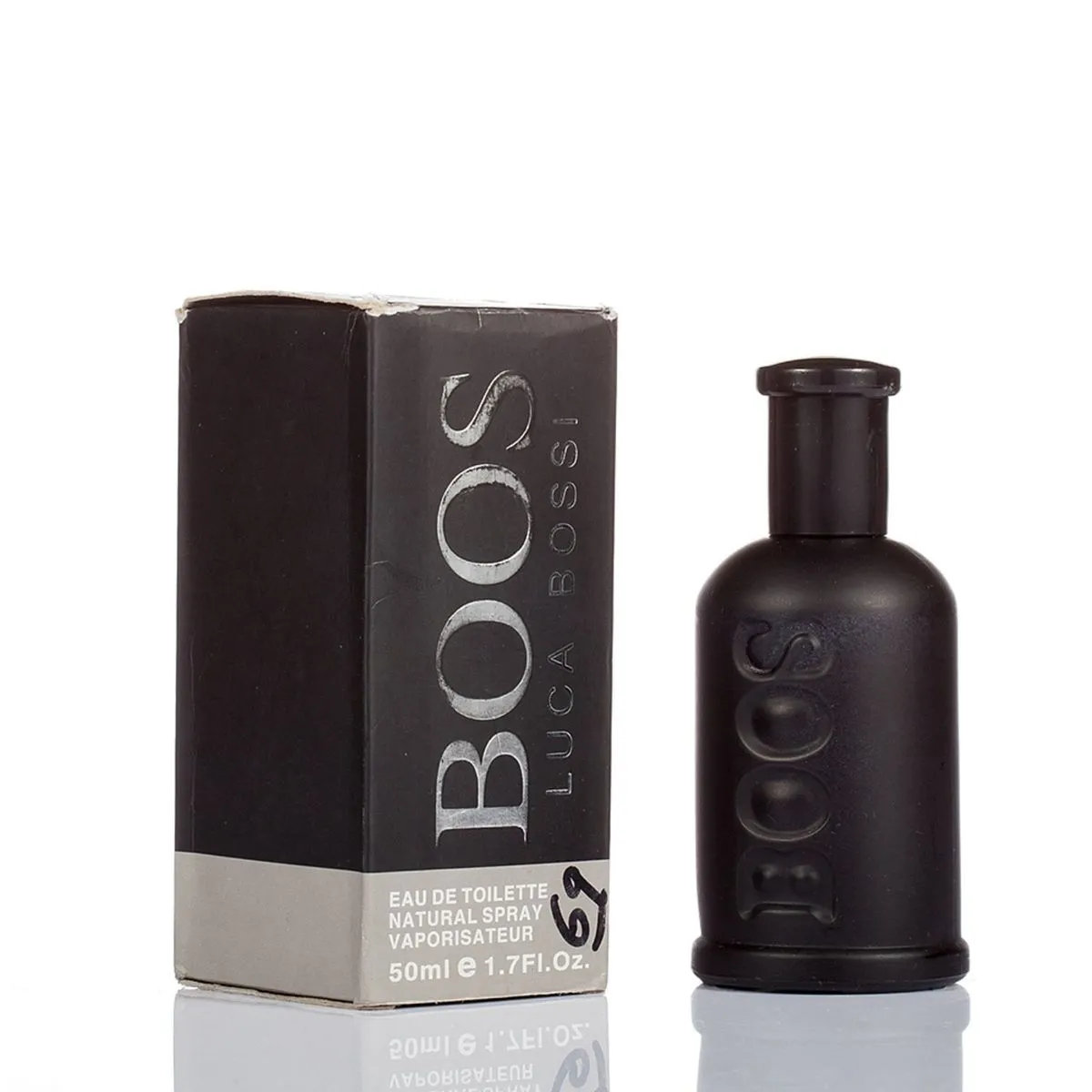 Perfumy BOOS Luca Bossi 50ml Eau de Toilette Czarny Flakon