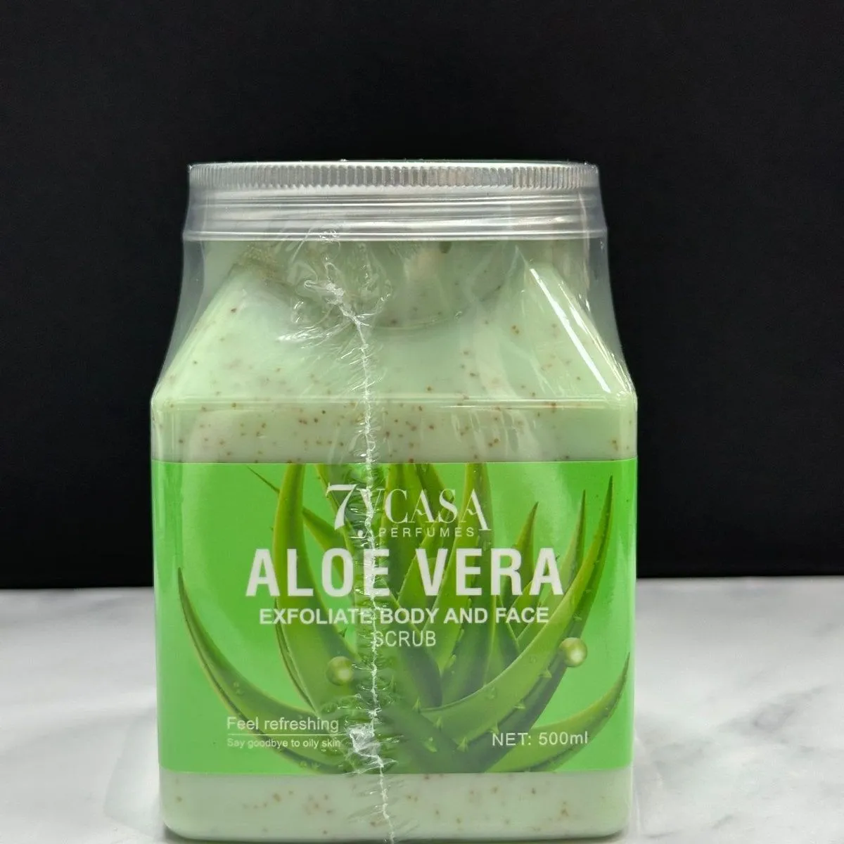 Peeling do Ciała i Twarzy 7Y CASA Aloe Vera 500g