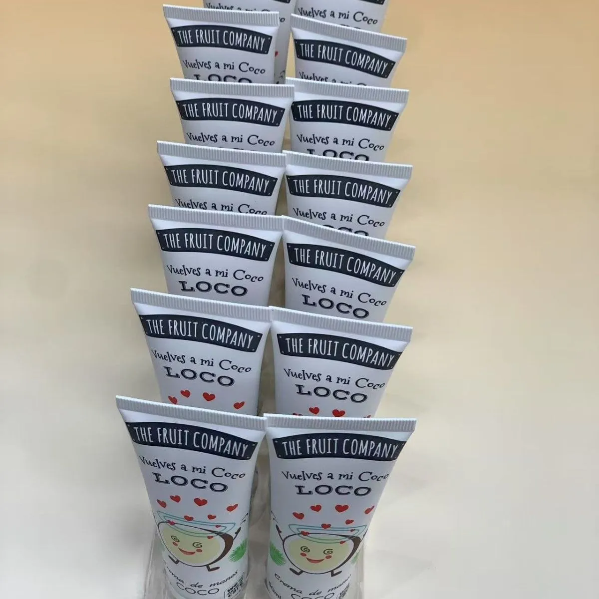 Krem do rąk 50ml The Fruit Company Coco Loco - Zestaw 14 szt.