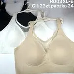 Biustonosze damskie bezszwowe DaFuTing XL-6XL, mix kolorów