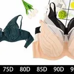 Biustonosze damskie miękkie w paski 75D-100D, 6 szt.