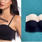 Biustonosze damskie Magnolia 9813 gładkie 34D-40D 16szt