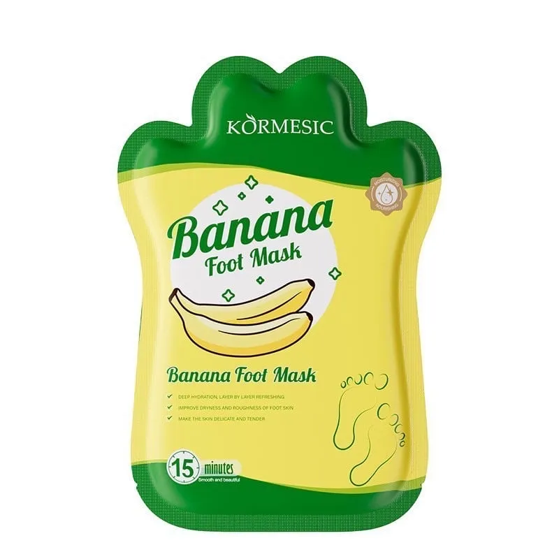 Maska do Stóp Kormesic Bananowa Foot Mask 15 min