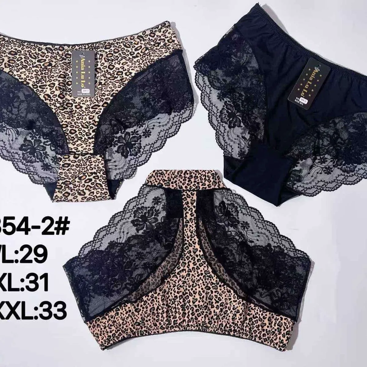 Majtki damskie koronkowe M/L 29, L/XL 31, XXL 33 Nr 354