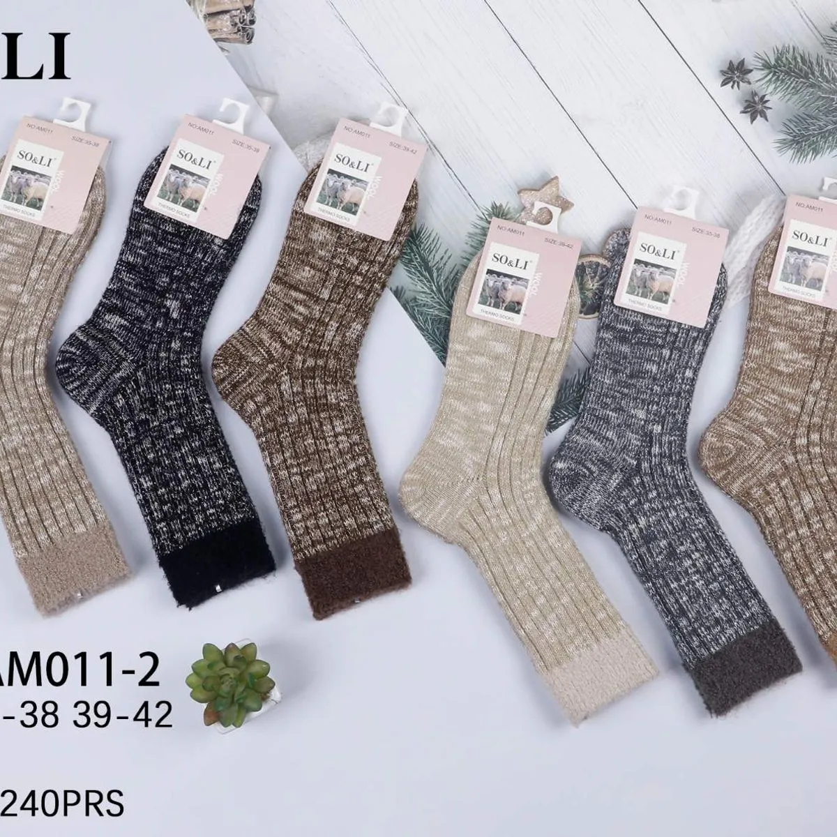 Skarpetki damskie SO&LI NO. AMO11-2 roz.