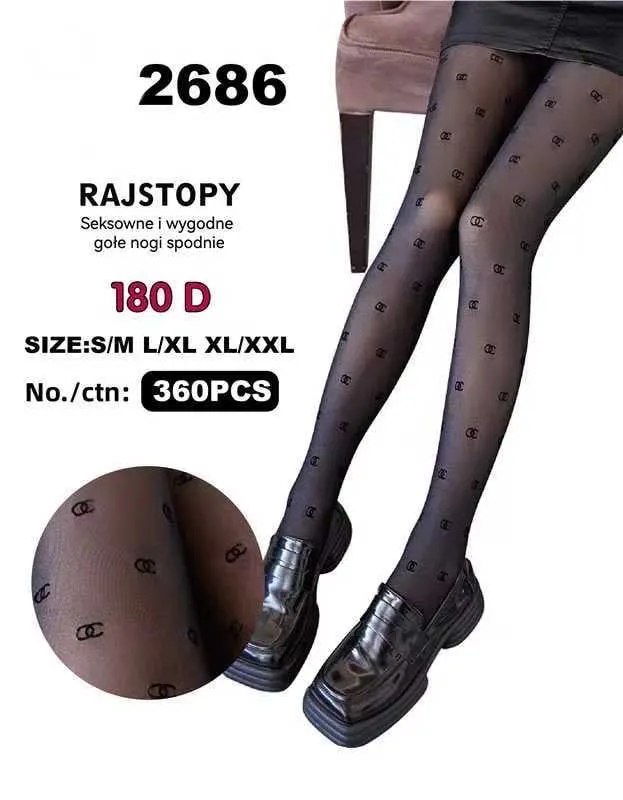 Rajstopy damskie czarne selektywne 180D S-5XL