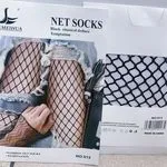 Rajstopy Damskie Siatkowe Czarne Net Socks Temptation