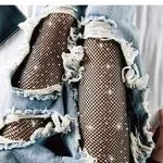 Rajstopy Damskie Net Socks Temptation Czarne HY-101