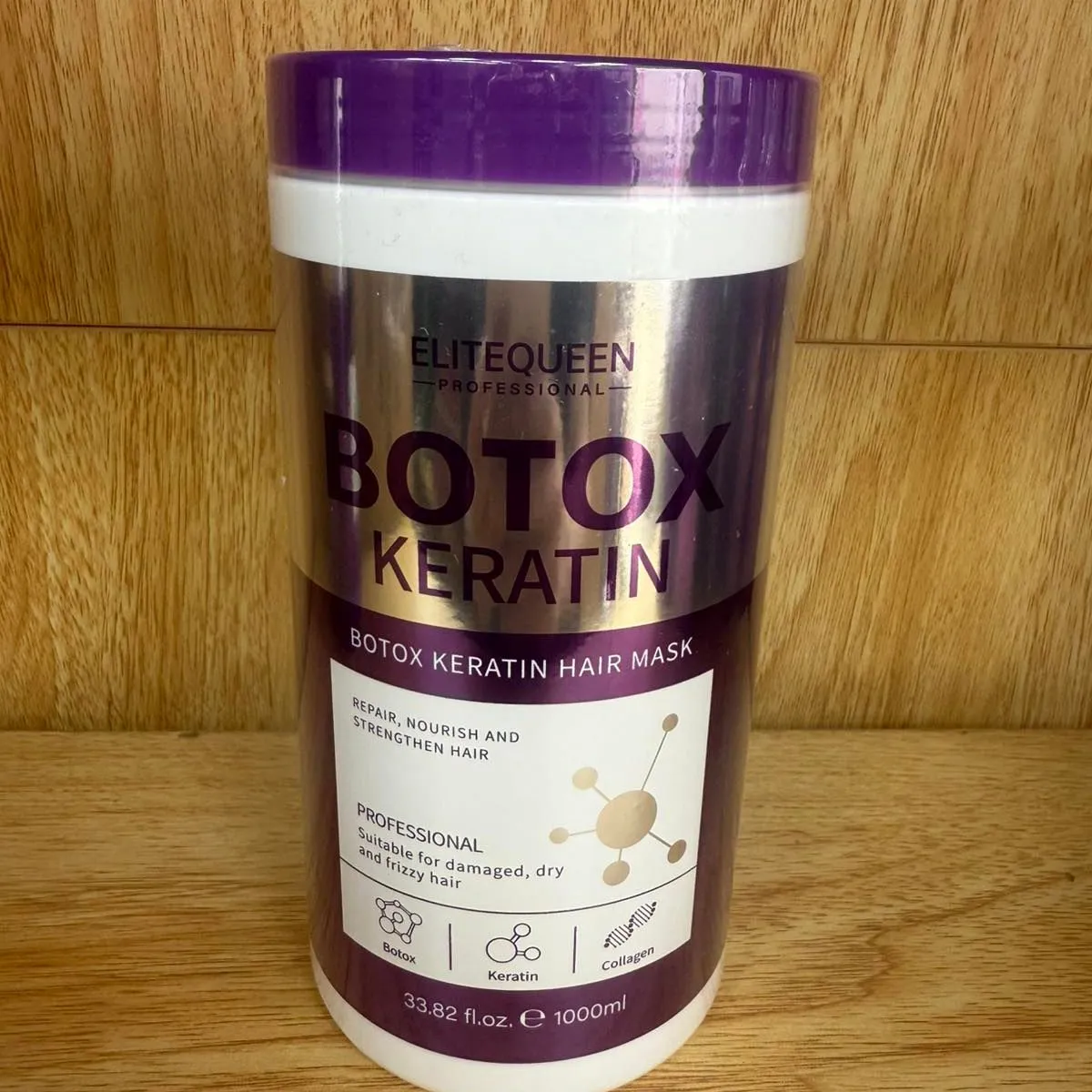 Maska Botox Keratin do włosów EliteQueen 100ml