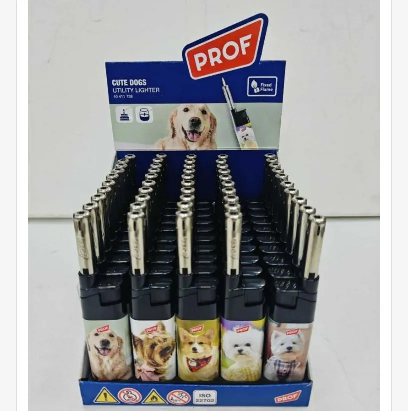 Zapalniczka Prof Cute Dogs z nadrukiem psów