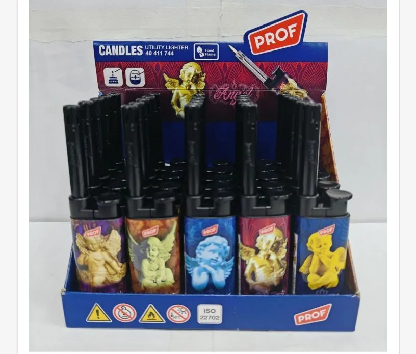 Zapalniczka Candles Utility Lighter Prof Angel 40 szt