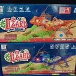 Elektryczny pełzający jaszczur Funny Animals ze światłem i dźwiękiem