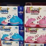 Zabawki Crazy Hippo Snap - niebieski i różowy, 3+