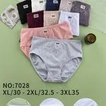 Majtki damskie XL/XXL/3XL NO.7028 wielokolorowe