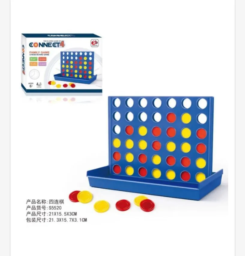Zabawka Connect 4 Family Game niebieska plansza