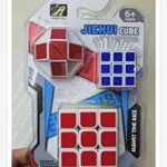 Kostka Rubika JIEHUHUI CUBE 3x3 + krzyż 6+ lat