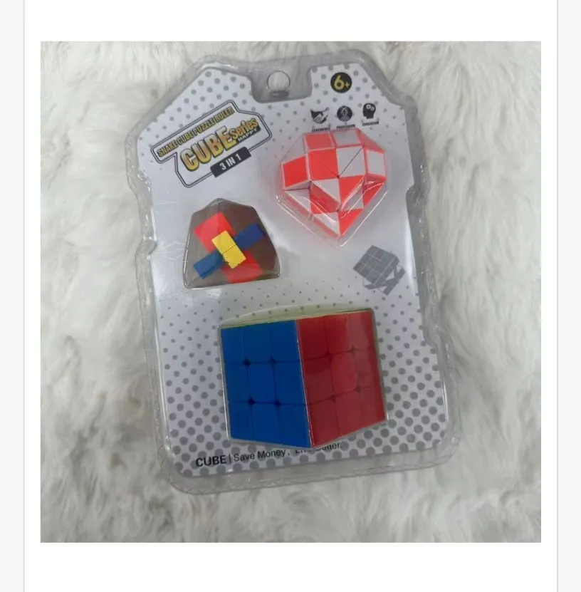 Zestaw 3w1 Rubik Cube - kostki logiczne