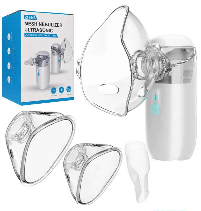 Inhalator ZH-N3 Mesh Ultradźwiękowy Biały
