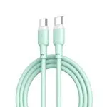 Kabel LED USB Typ C zielony matowy