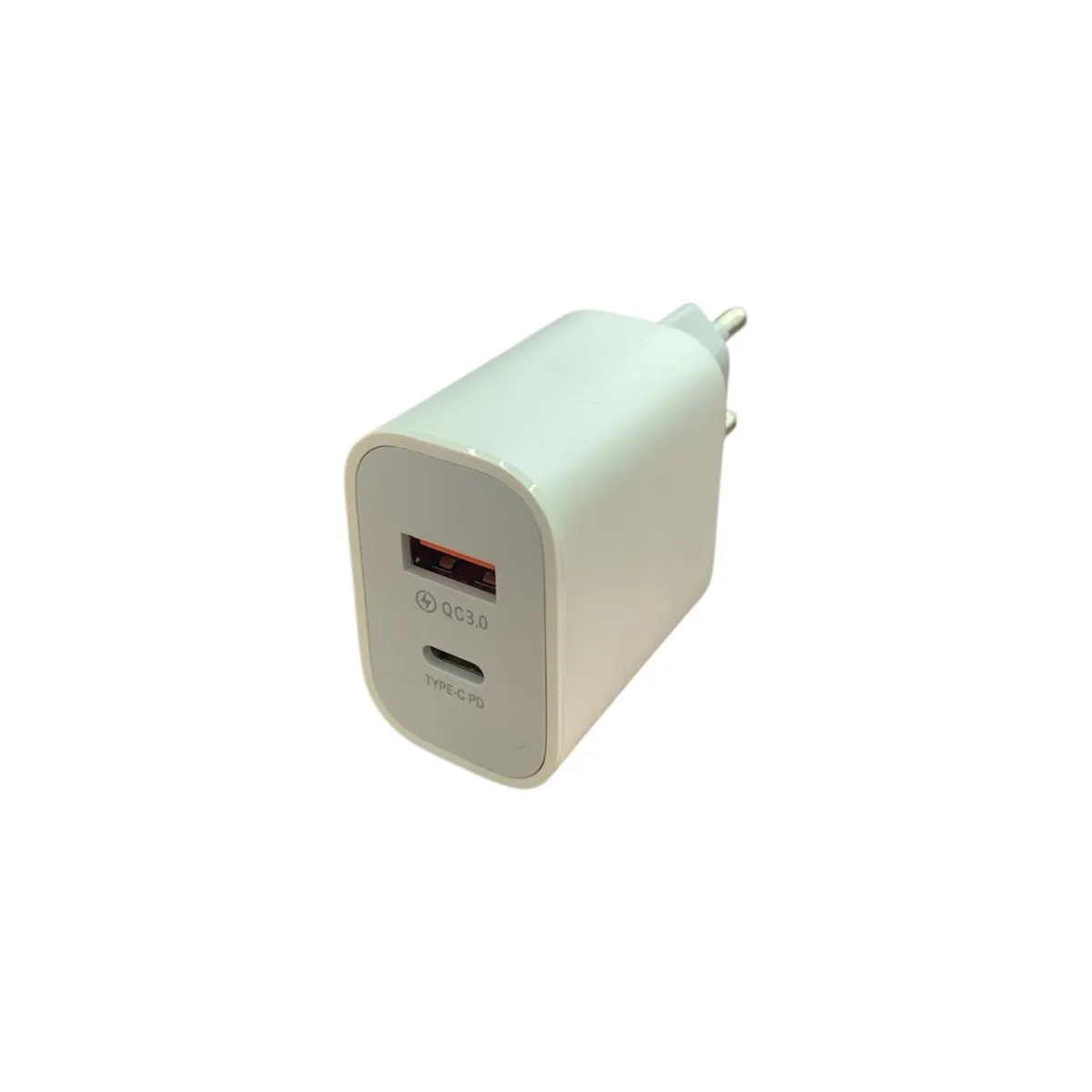 Ładowarka sieciowa kostka PD 20W USB-C biały