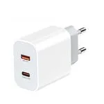 Ładowarka sieciowa kostka USB-C PD QC 3.0 18W