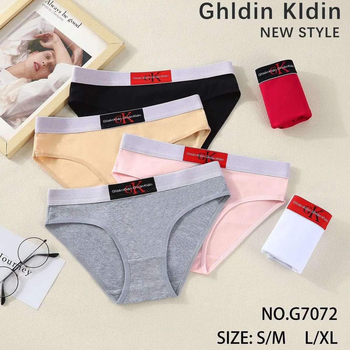 Majtki damskie Gldldin Klldin NO.G7072 S/M L/XL