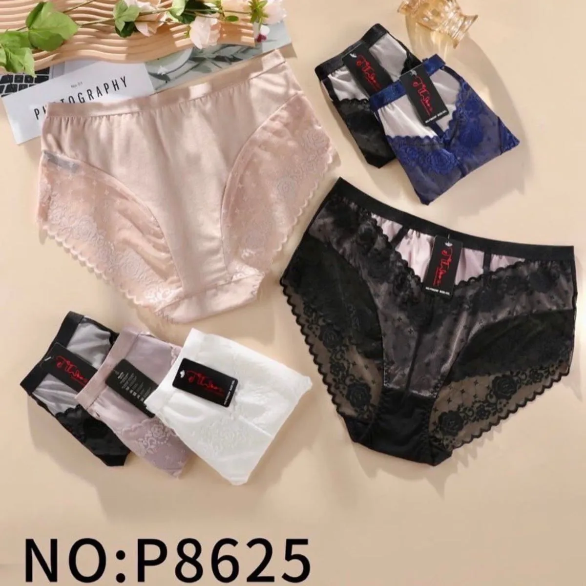 Majtki damskie 3XL/32, 4XL/34, 5XL/36 NO. P8625