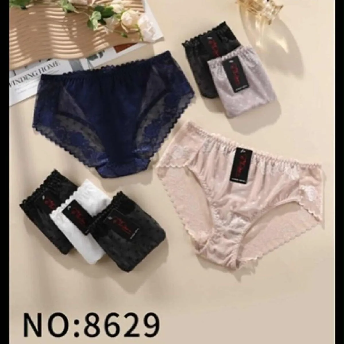 Majtki damskie TUBAOZ L29.5 XL/31 2XL/32.5 NO:8629