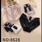 Majtki damskie koronkowe L/29.5 XL/31.5 2XL/32.5 NO:8628