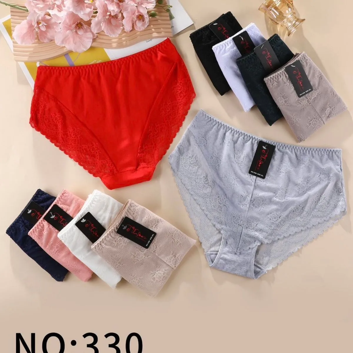 Majtki damskie 3XL/32, 4XL/34, 5XL/36 NO:330