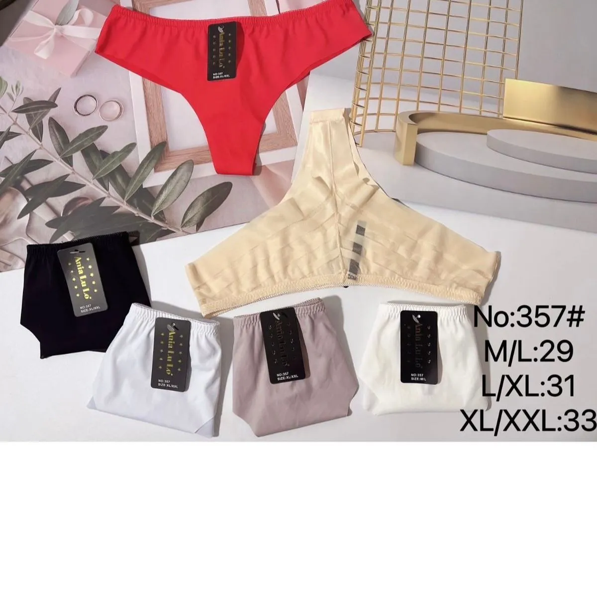 Stringi damskie M/L-29, L/XL-31, XL/XXL-33 No.357