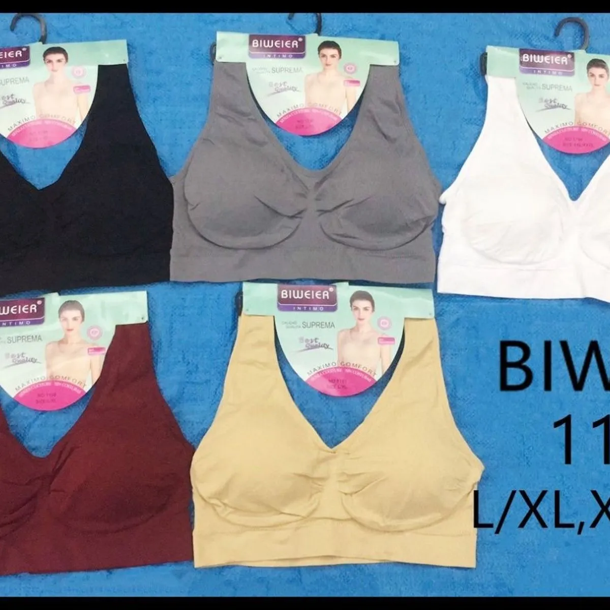 Biustonosz damski bezszwowy Biuwerier 1199 L/XL/XXL/XXXL